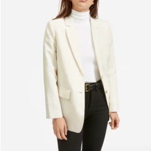 Everlane The Cotton-Linen Blazer